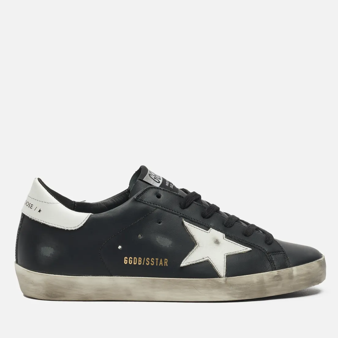 Golden Goose Женские кроссовки Super-Star Leather/Shiny Leather Star