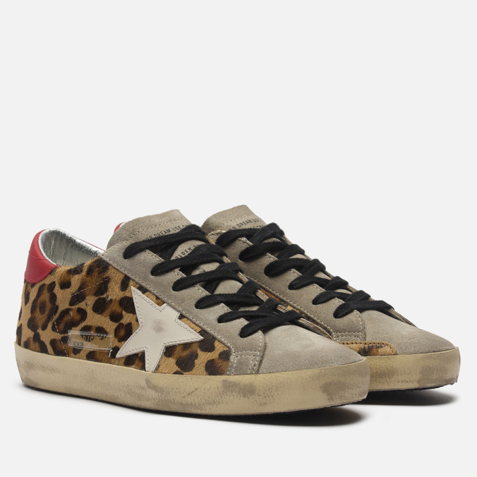 Женские кроссовки Golden Goose Super-Star Leather Star