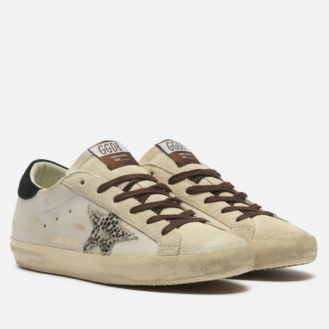 Женские кроссовки Golden Goose Super-Star Pois Horsy Star