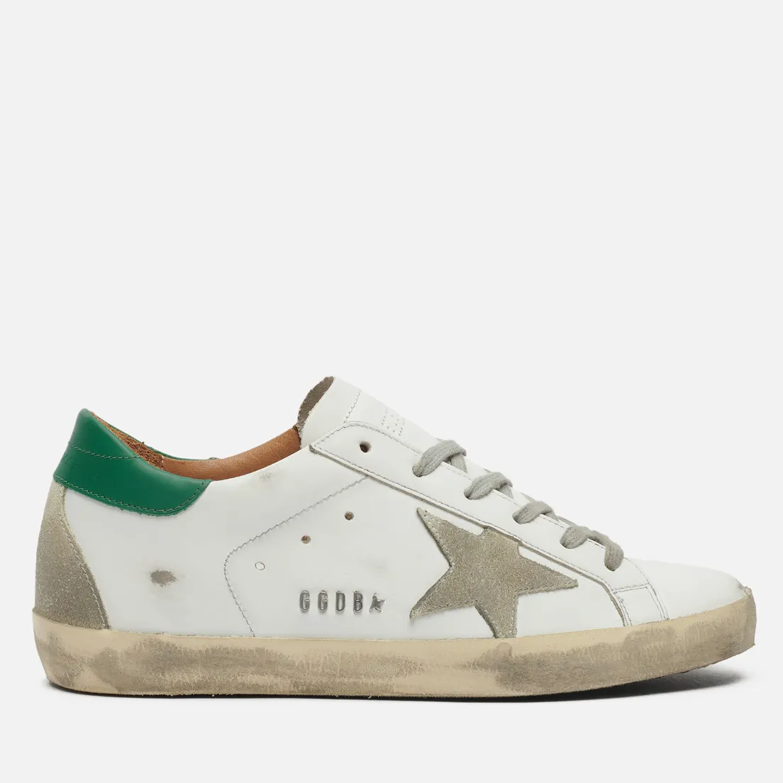 Golden Goose Женские кроссовки Super-Star Leather/Suede Star