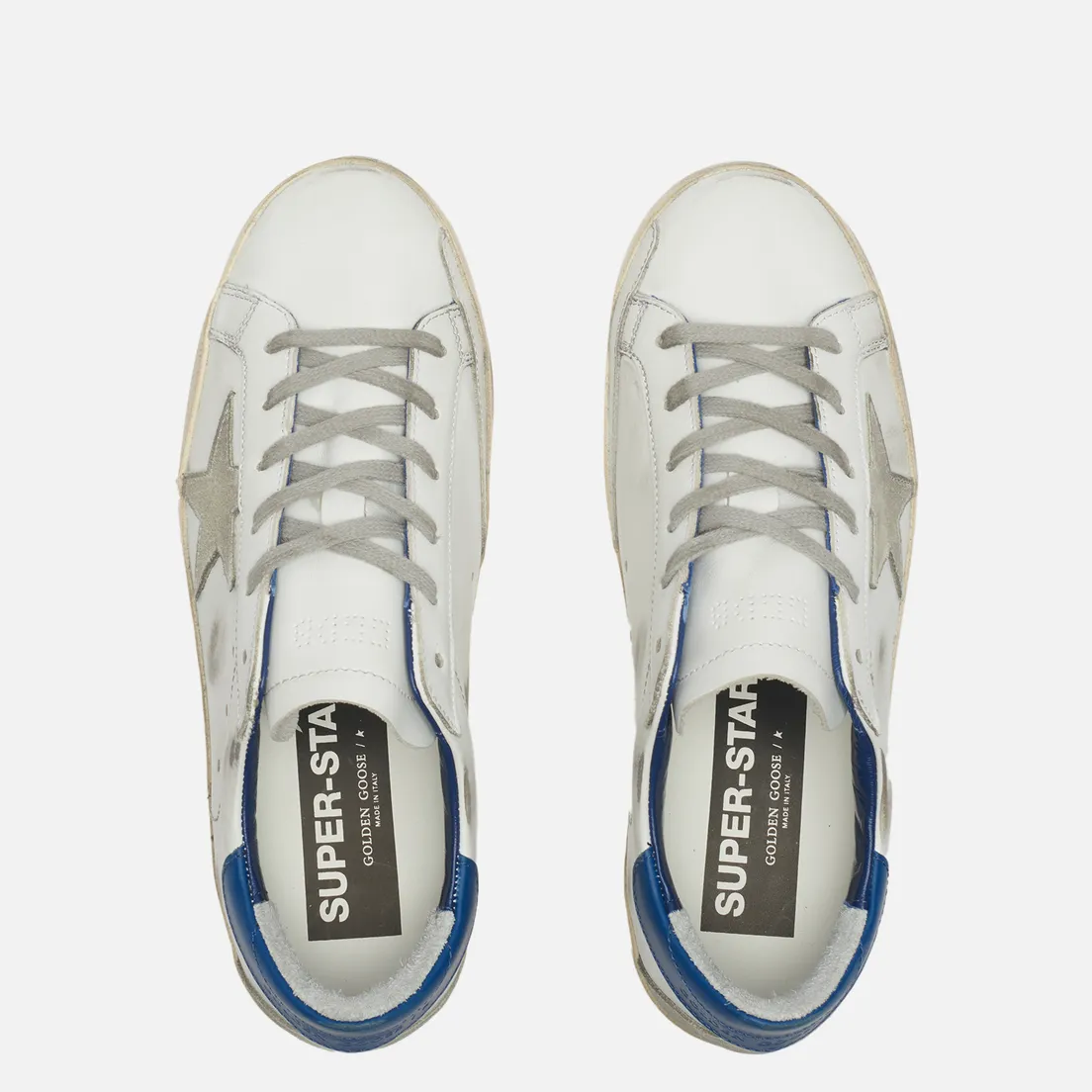 Golden Goose Женские кроссовки Super-Star Leather/Suede Star