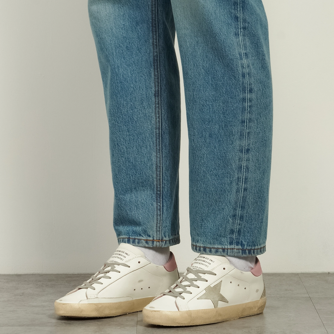 Golden Goose Женские кроссовки Super-Star Suede Star