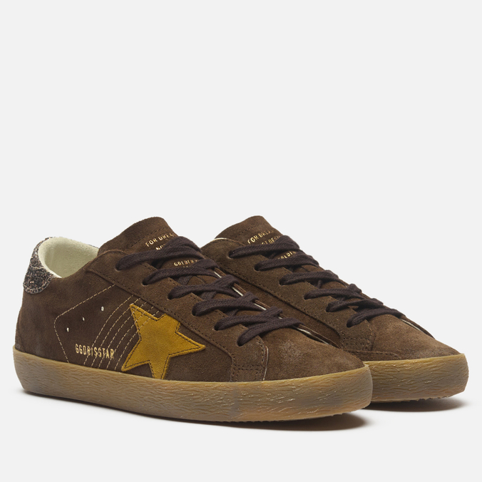 Женские кроссовки Golden Goose Super-Star Suede Star