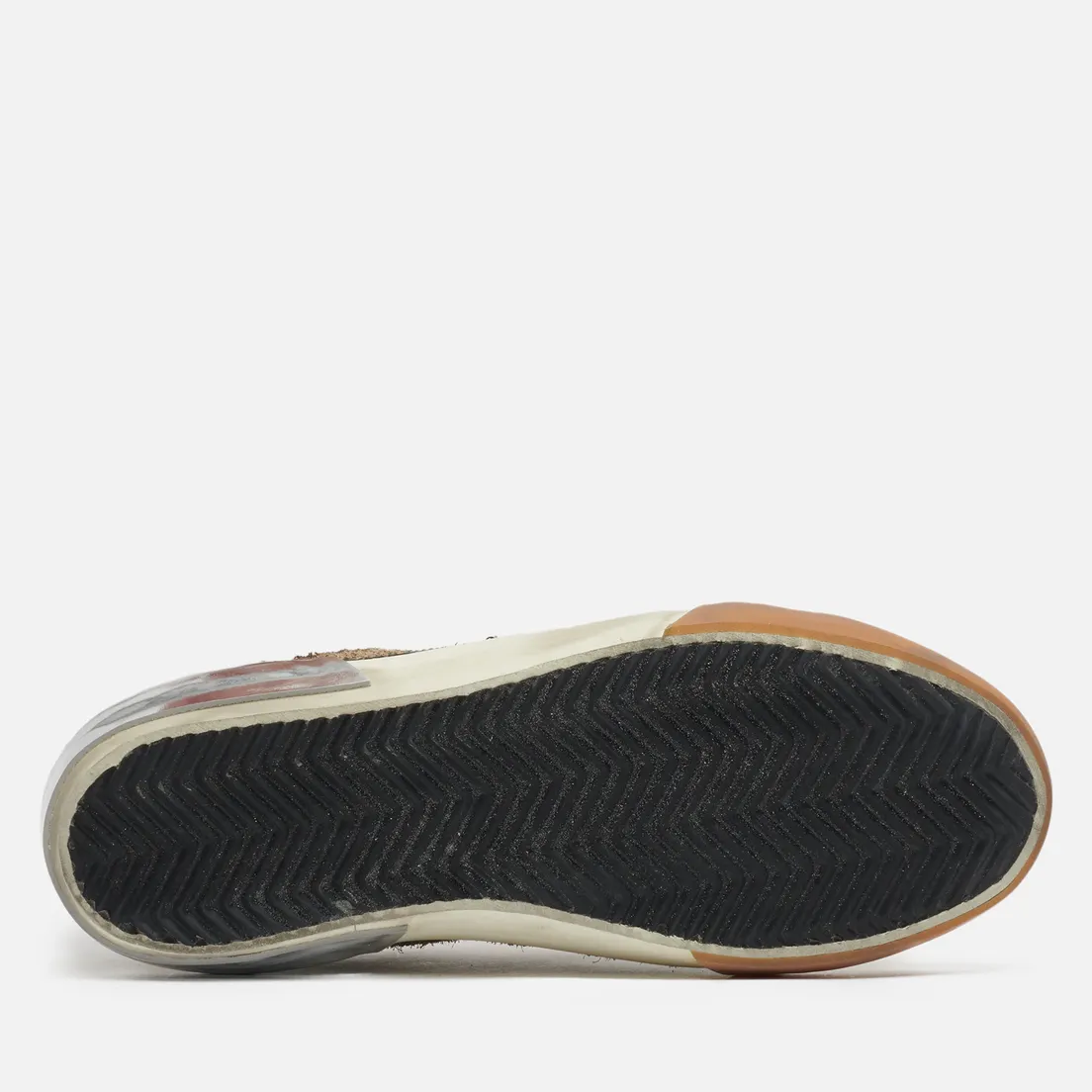 Golden Goose Женские кроссовки Super-Star Penstar Leopard Print Suede/Leather Star