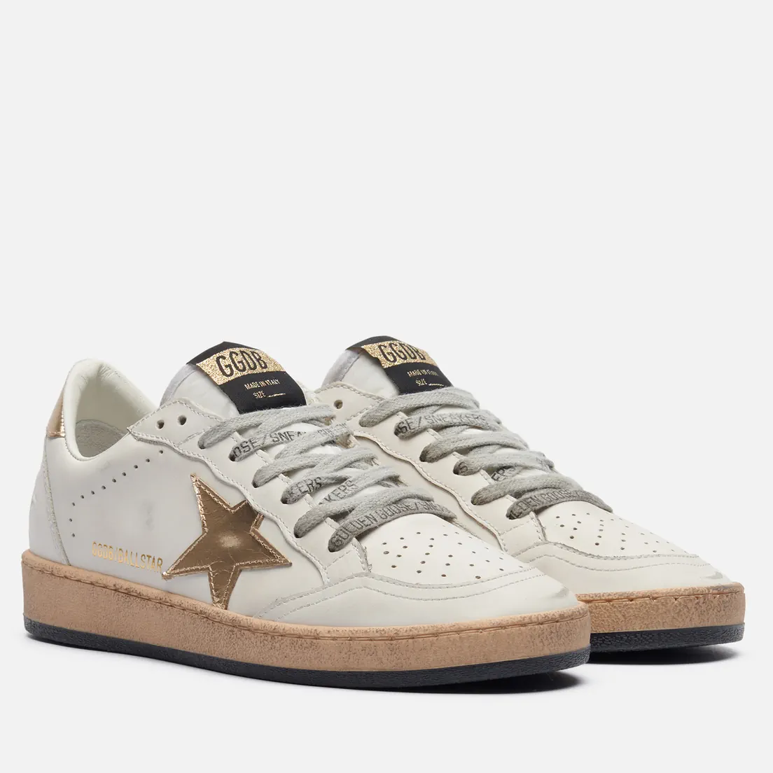 Golden Goose Женские кроссовки Ball Star Laminated Star