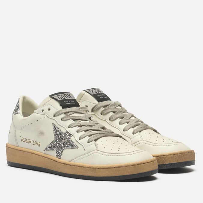 Женские кроссовки Golden Goose Ball Star Glitter Star