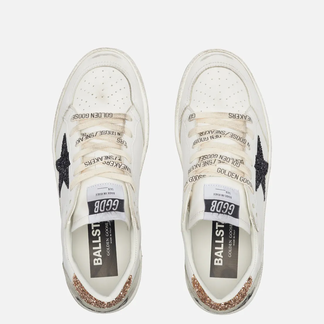 Golden Goose Женские кроссовки Ball Star Glitter Star