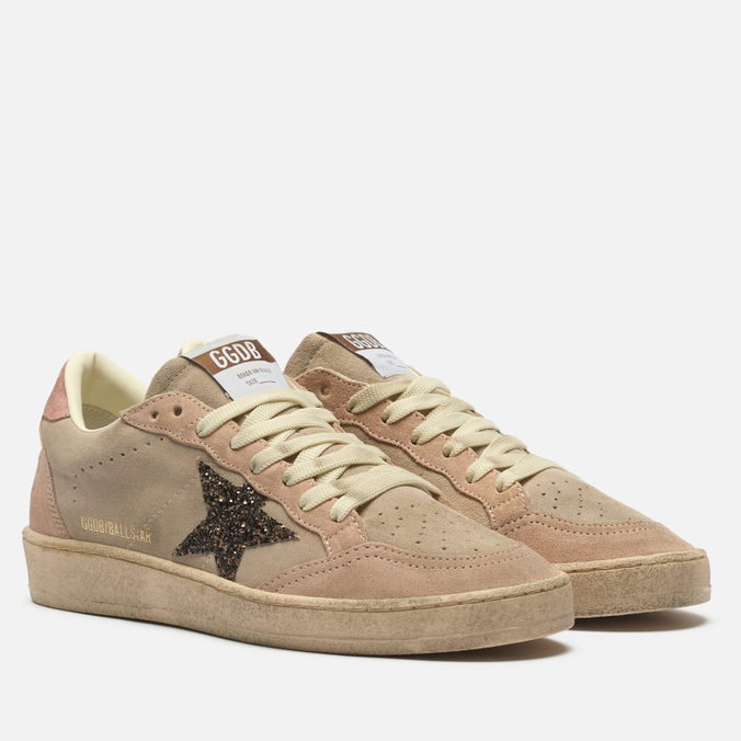 Женские кроссовки Golden Goose Ball Star Glitter Star