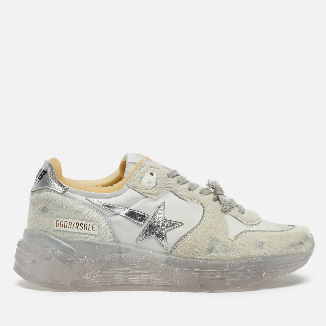 Golden Goose Женские кроссовки Running Sole Nylon/Laminated Star