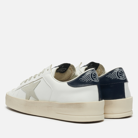 Женские кроссовки Golden Goose Stardan Leather/Suede Star White/Ice/Black