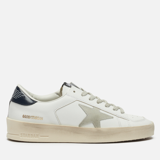 Женские кроссовки Golden Goose Stardan Leather/Suede Star White/Ice/Black