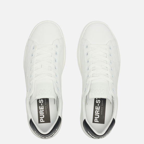 Женские кроссовки Golden Goose Purestar Leather White/Black