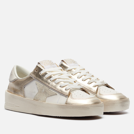 Женские кроссовки Golden Goose Stardan Suede Star, цвет белый, размер 39 EU