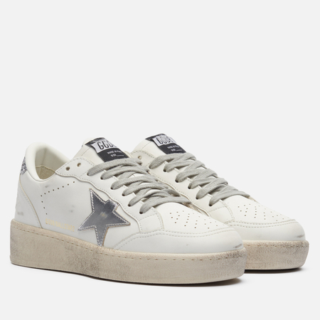 Женские кроссовки Golden Goose Ball Star 2 Laminated Star, цвет белый, размер 36 EU