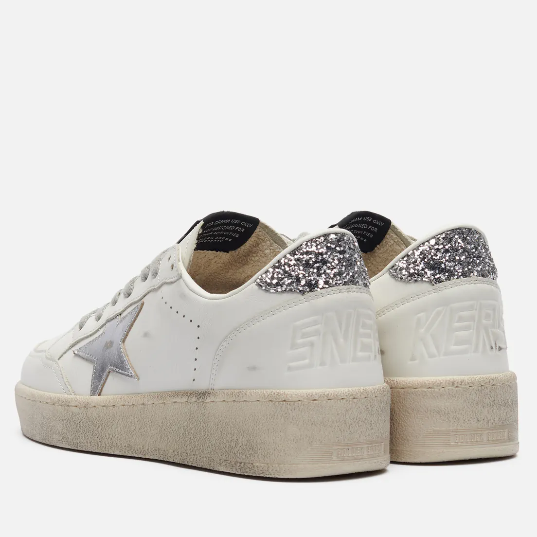 Golden Goose Женские кроссовки Ball Star 2 Laminated Star