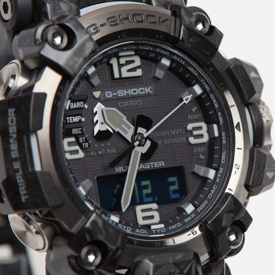 CASIO Наручные часы G-SHOCK GWG-2000-1A1 Carbon Mudmaster