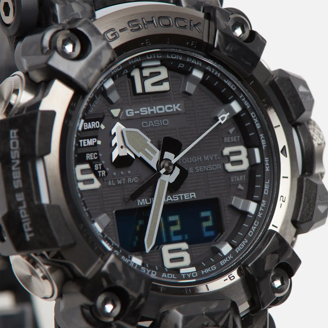 CASIO Наручные часы G-SHOCK GWG-2000-1A1 Carbon Mudmaster