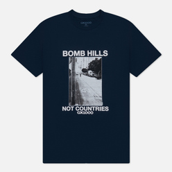GX1000 Мужская футболка Bomb Hills Not Countries