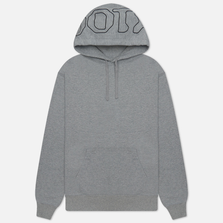 фото Мужская толстовка gx1000 og logo hoodie, цвет серый, размер s