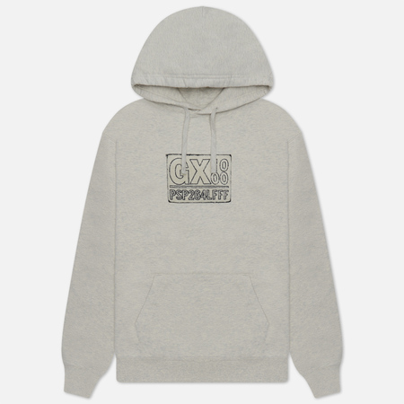 фото Мужская толстовка gx1000 psp hoodie, цвет серый, размер s