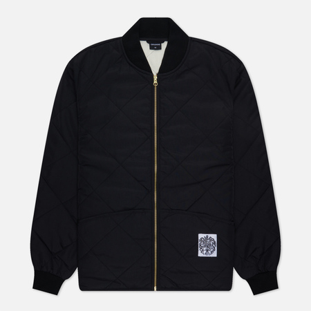 фото Мужская куртка ветровка gx1000 quilted mechanic, цвет чёрный, размер s