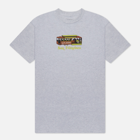 фото Мужская футболка gx1000 trolly, цвет серый, размер s