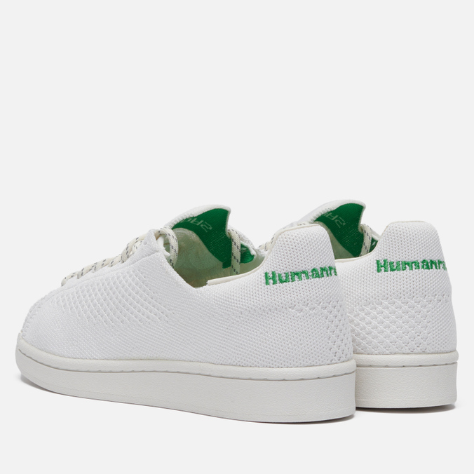 Мужские кроссовки adidas Originals, цвет белый, размер 44.5 GX0194 x Pharrell Williams Superstar Primeknit - фото 3