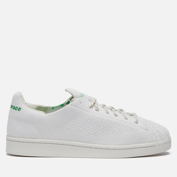 Мужские кроссовки adidas Originals, цвет белый, размер 44.5 GX0194 x Pharrell Williams Superstar Primeknit - фото 4