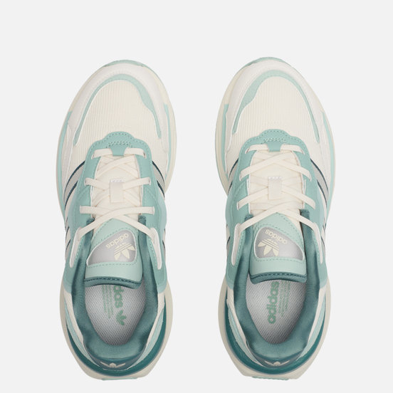 Женские кроссовки adidas Originals Zentic Chalk White/Chalk White/Hazy Green