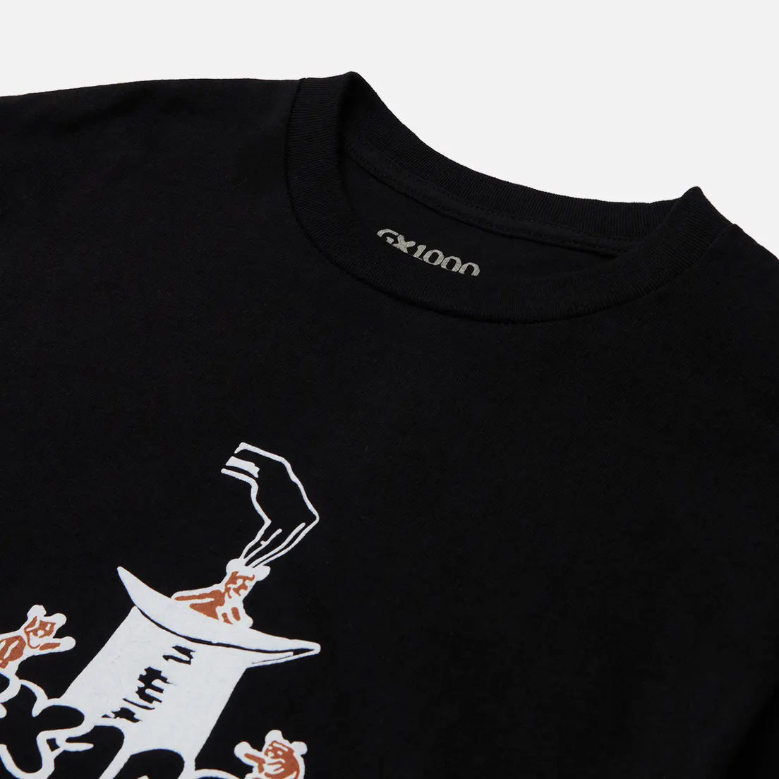 GX1000 Мужская футболка Bear In Hat