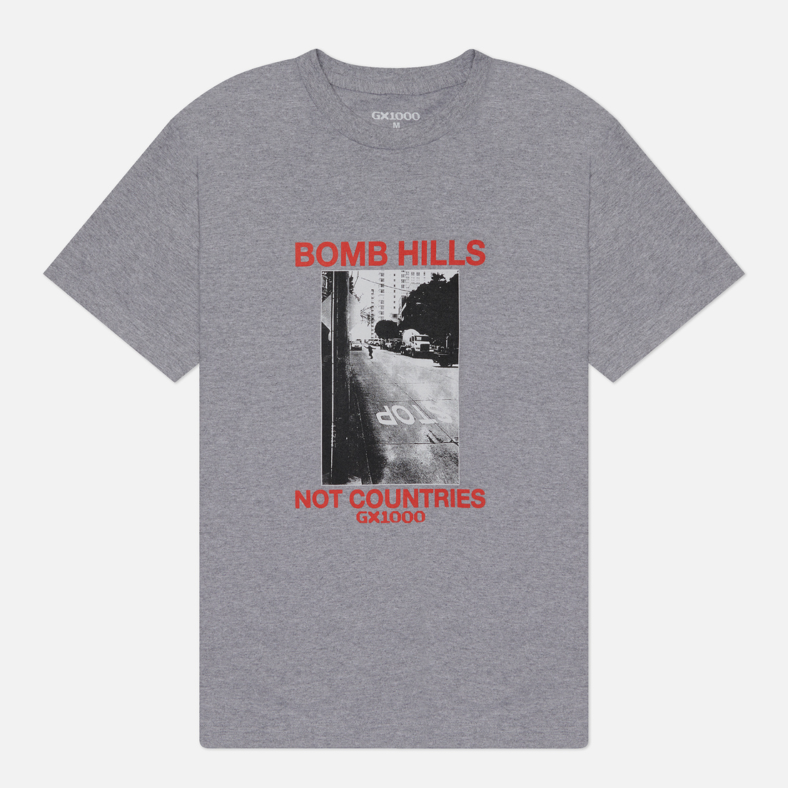 GX1000 Мужская футболка Bomb Hills