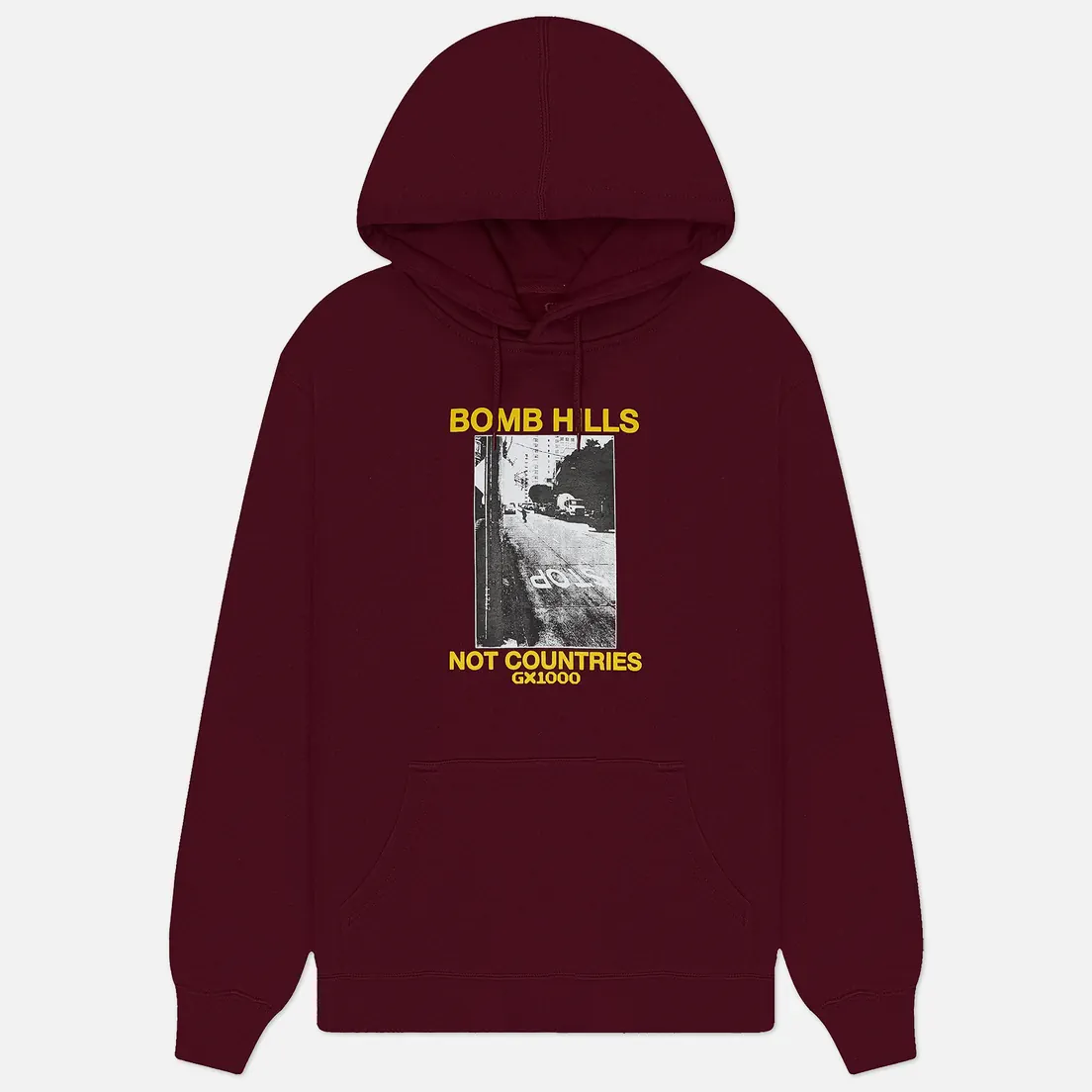 GX1000 Мужская толстовка Bomb Hills Not Countries Hoodie
