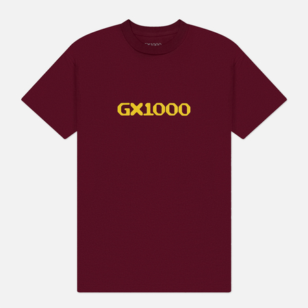 Мужская футболка GX1000 OG Logo, цвет бордовый, размер M