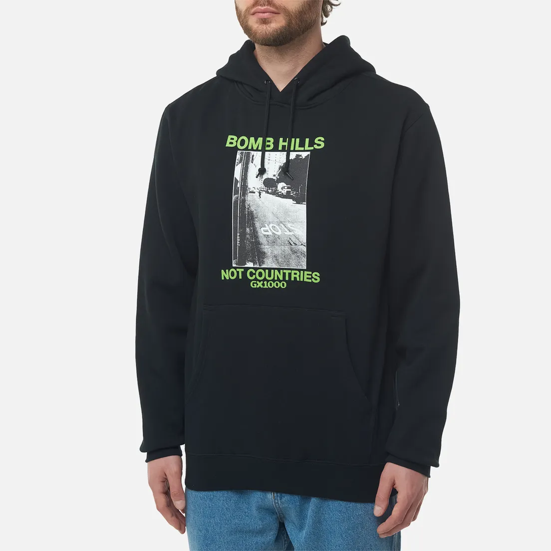GX1000 Мужская толстовка Bomb Hills Not Countries Hoodie