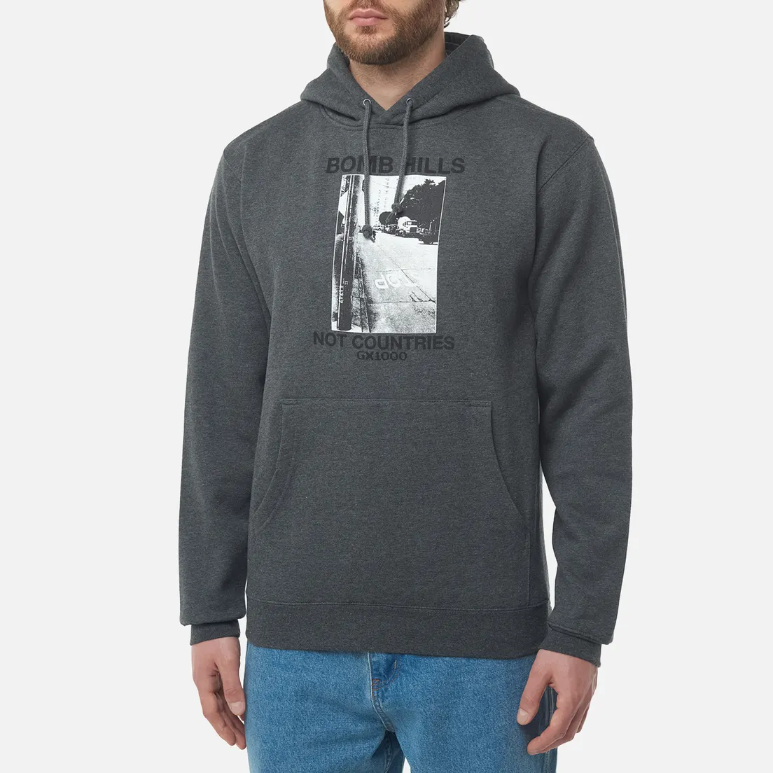 GX1000 Мужская толстовка Bomb Hills Not Countries Hoodie