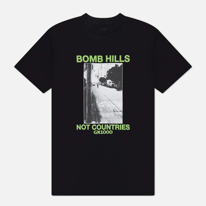 Мужская футболка GX1000 Bomb Hills Not Countries