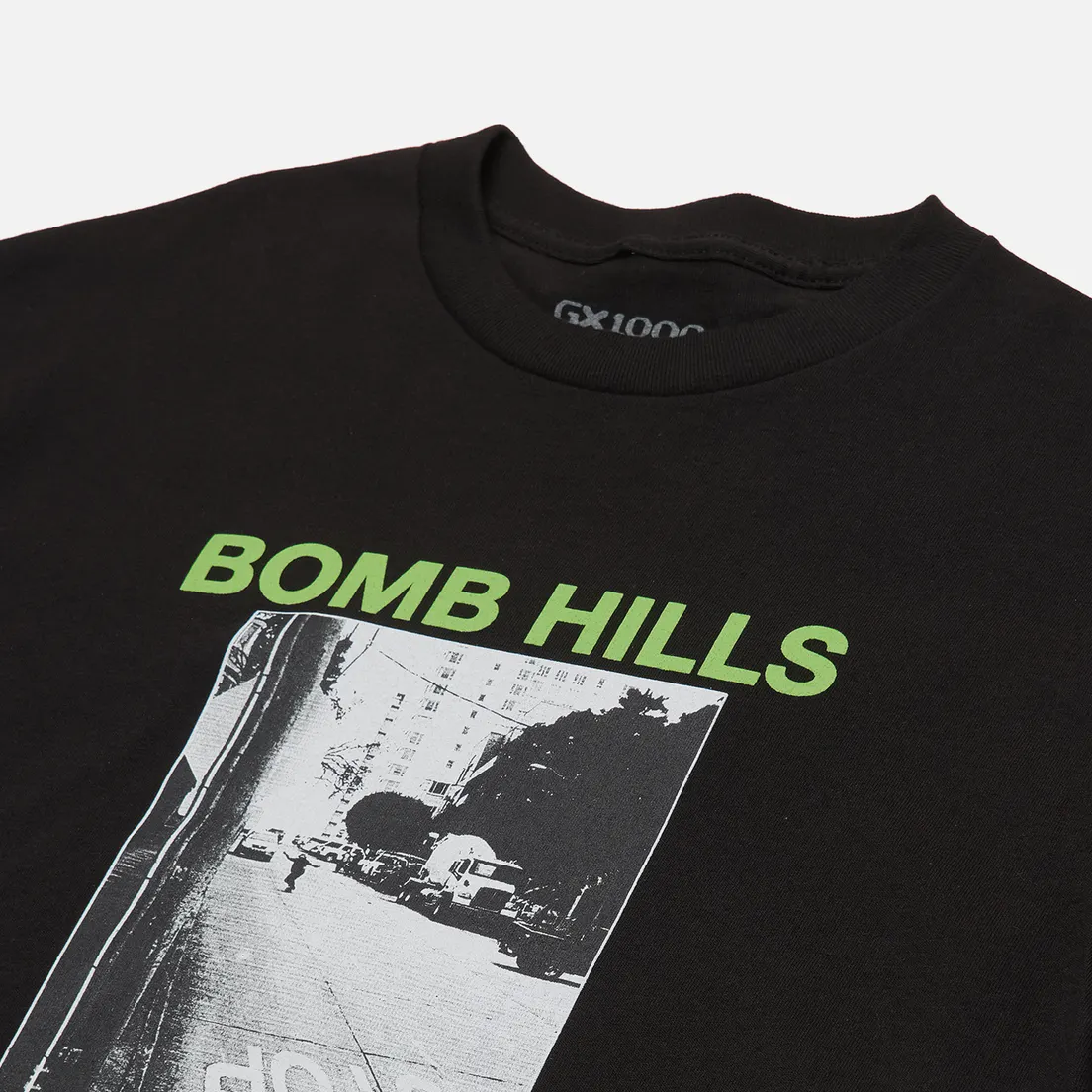 GX1000 Мужская футболка Bomb Hills Not Countries