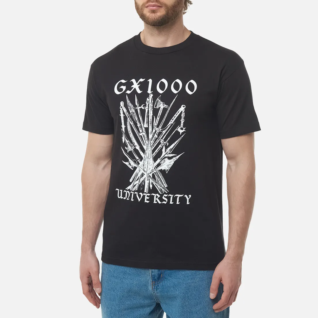 GX1000 Мужская футболка University