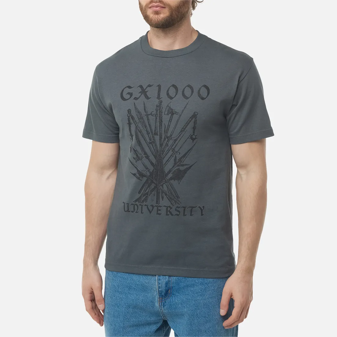 GX1000 Мужская футболка University