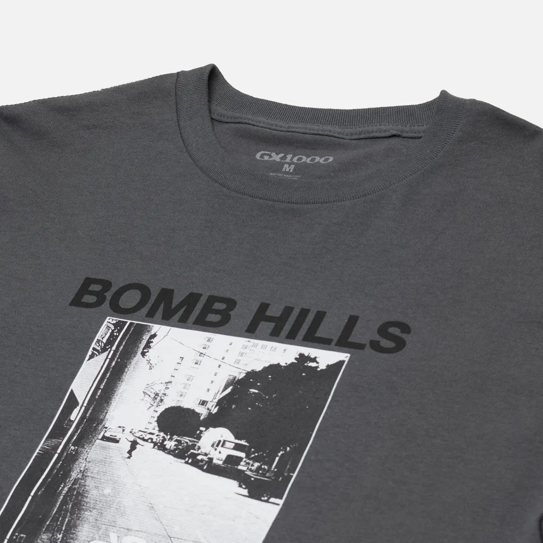 GX1000 Мужская футболка Bomb Hills Not Countries