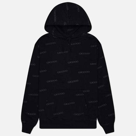 Мужская толстовка GX1000 OG Logo All Over Print Hoodie, цвет чёрный, размер M