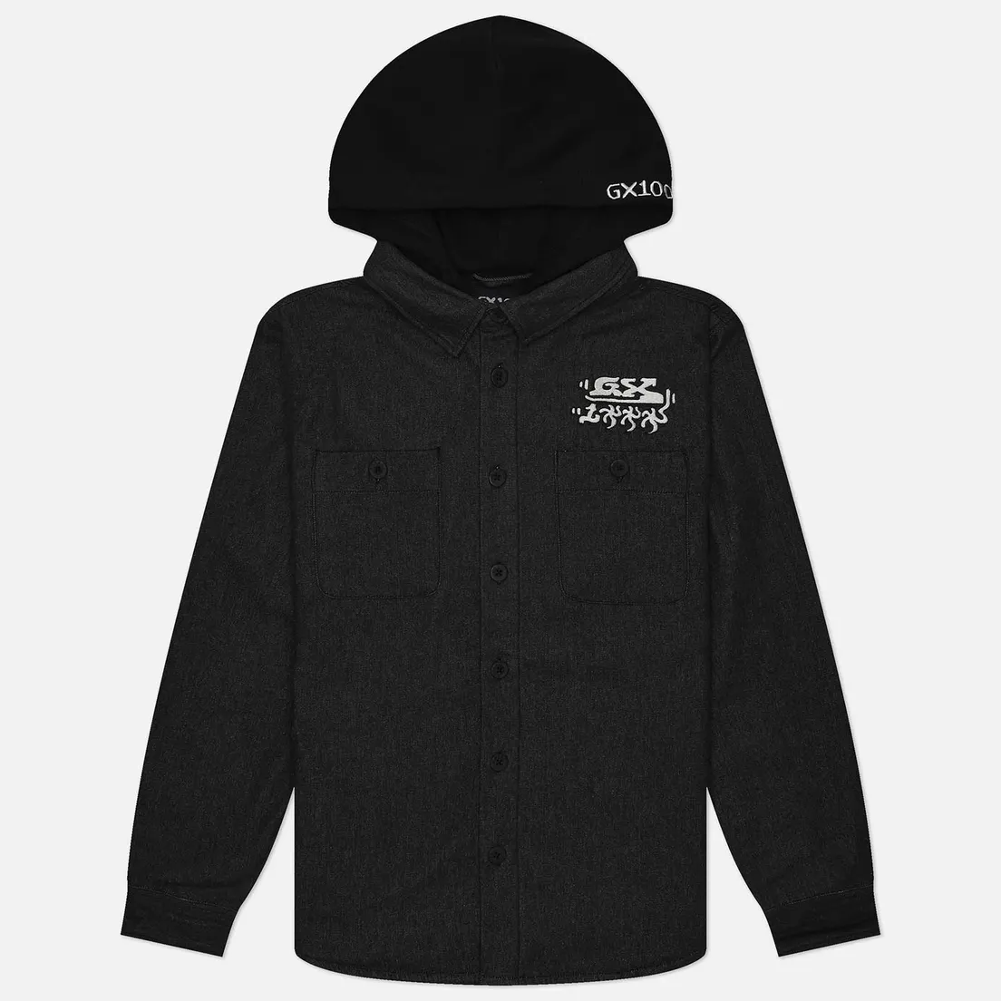 GX1000 Мужская джинсовая куртка Denim Hooded