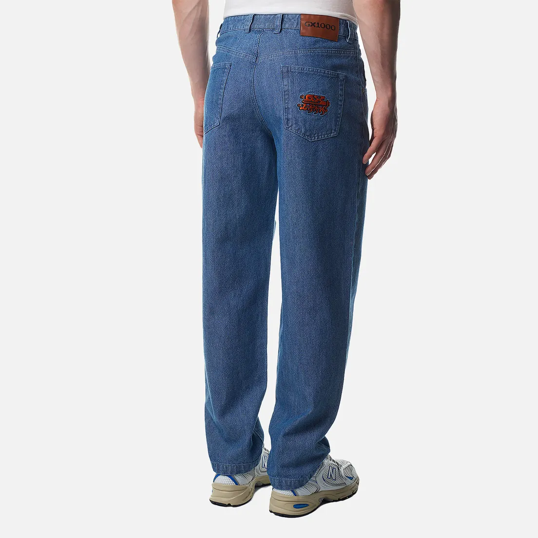 GX1000 Мужские джинсы Baggy Heavyweight Denim