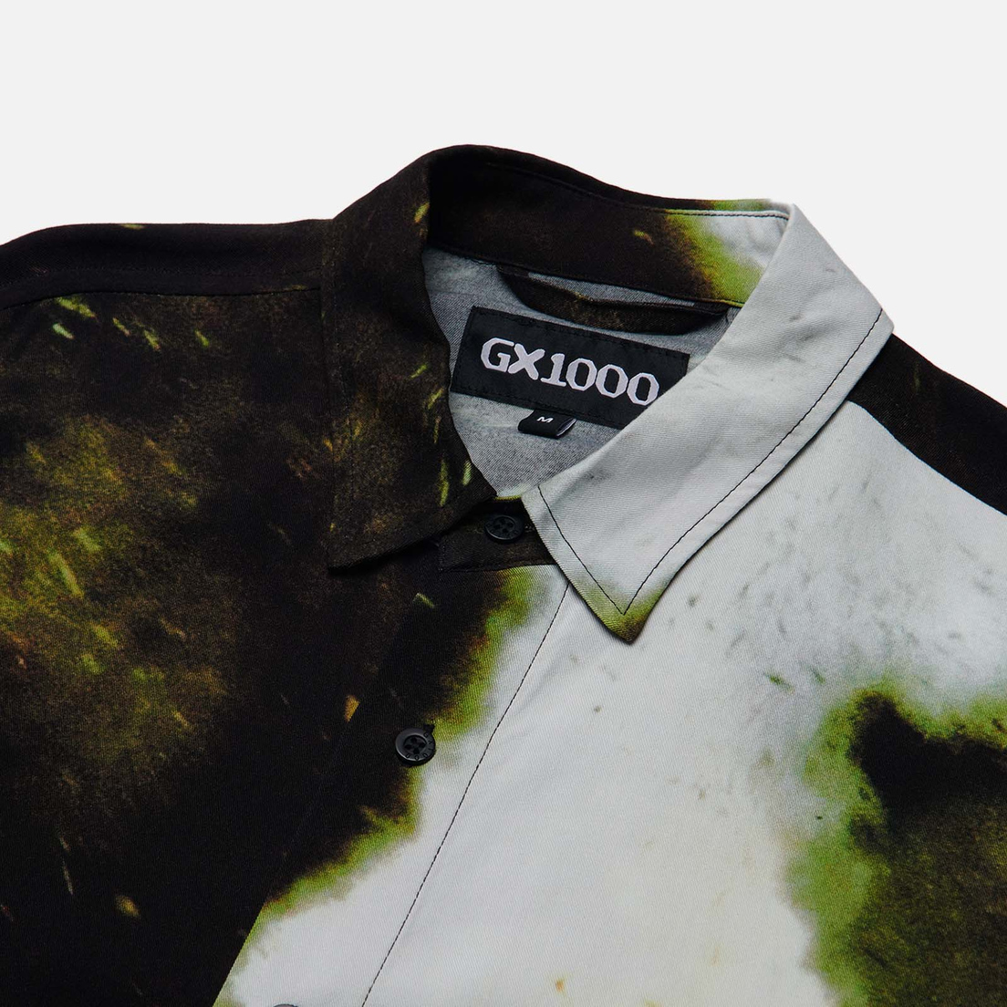 GX1000 Мужская рубашка Rayon Tornado Button Down