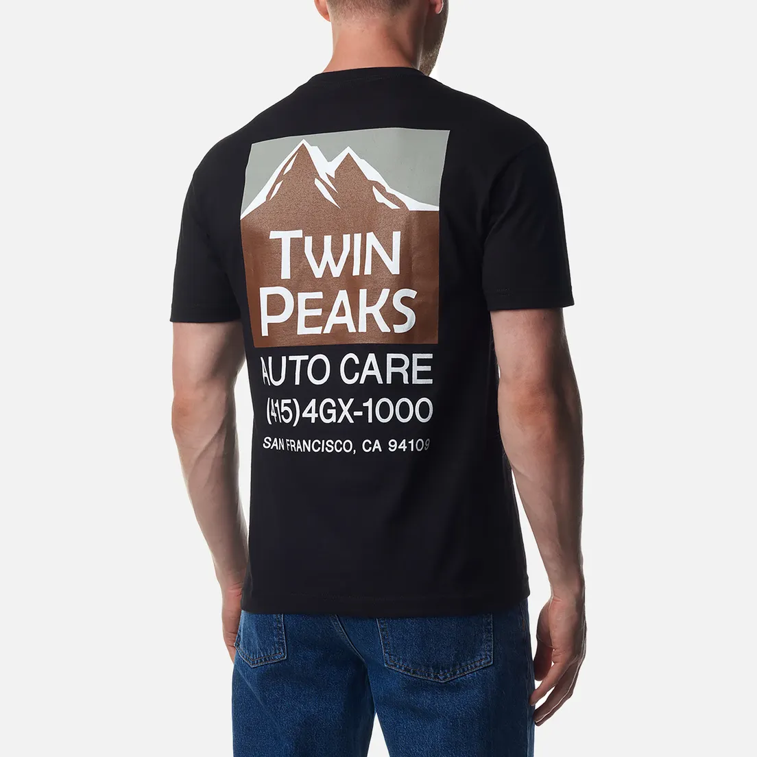 GX1000 Мужская футболка Twin Peaks