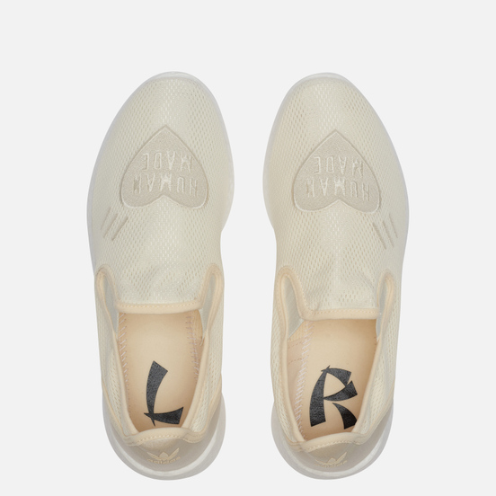 Мужские кроссовки adidas Originals x Human Made Slipon Pure Cream White/Cream White/Cream White