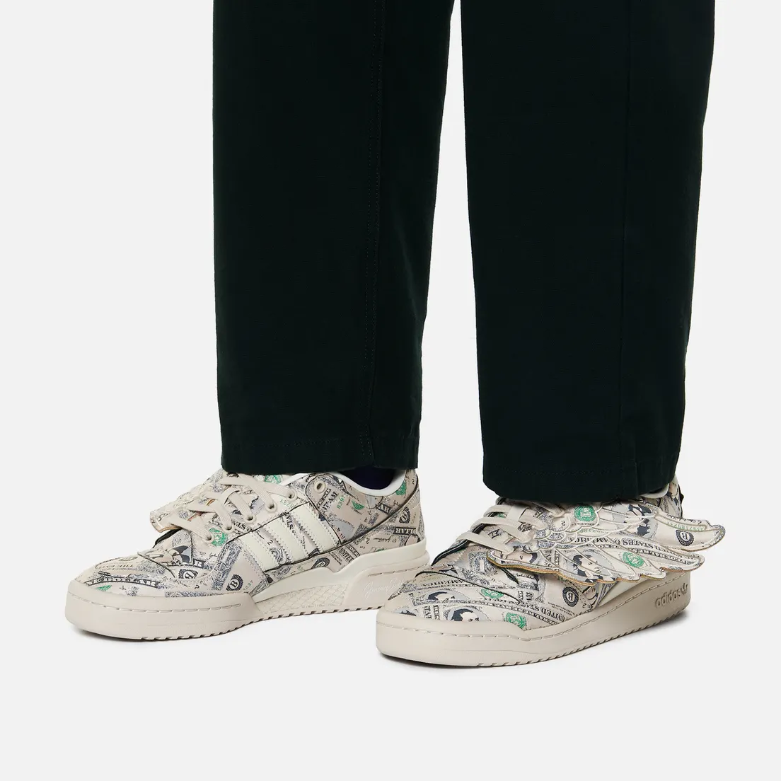 adidas Originals Кроссовки x Jeremy Scott Forum Wings Money Low