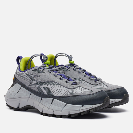 фото Кроссовки reebok zig kinetica 2.5 edge, цвет серый, размер 44.5 eu