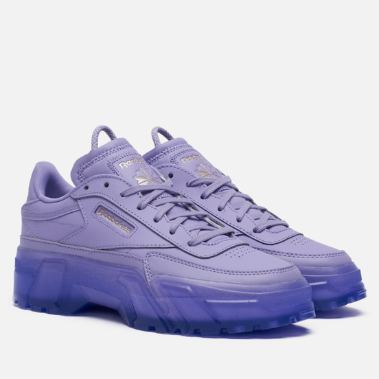 Женские кроссовки Reebok x Cardi B Club C Crisp Purple/Crisp Purple/Crisp Purple