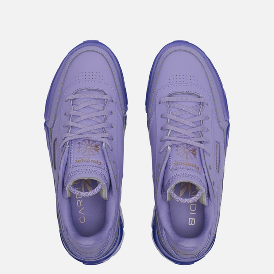 Женские кроссовки Reebok x Cardi B Club C Crisp Purple/Crisp Purple/Crisp Purple